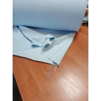 Ściągacz bawełniany prążek do wykończenia bluzy - błękitny